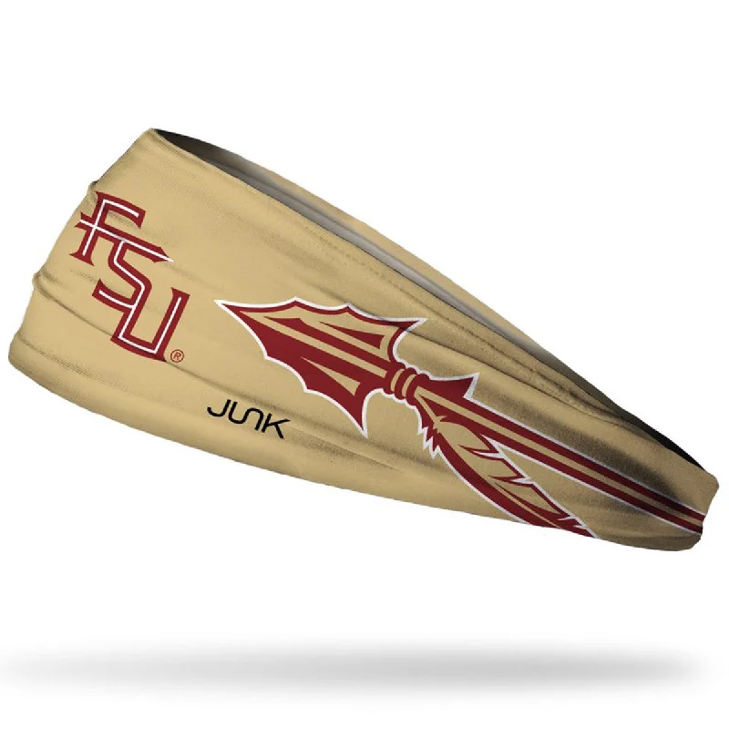 Comfortable Fisherman HatsJunk Brands FSU Spear Headband - Gold