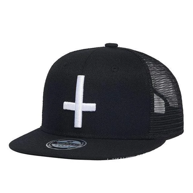 Quilted Beanies for Cold WeatherMen's Hip-hop Summer Cross Baseball Cap