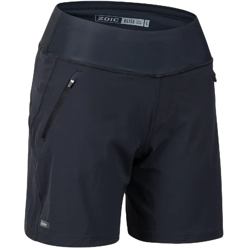Weather-Resistant Men's Adventure and Travel ShortsWomen's Bliss Short 7 Liner