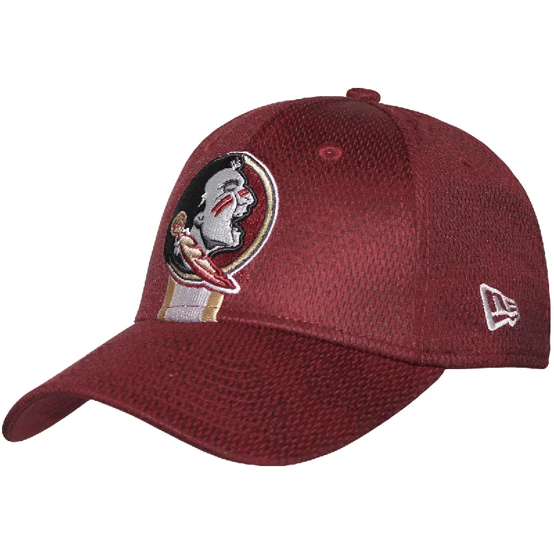 Lightweight Baseball CapsNew Era Seminole Logo 940 Adjustable NFL24 Sideline Cap - Garnet Lightweight Baseball CapsNew Era Seminole Logo 940 Adjustable NFL24 Sideline Cap - Garnet