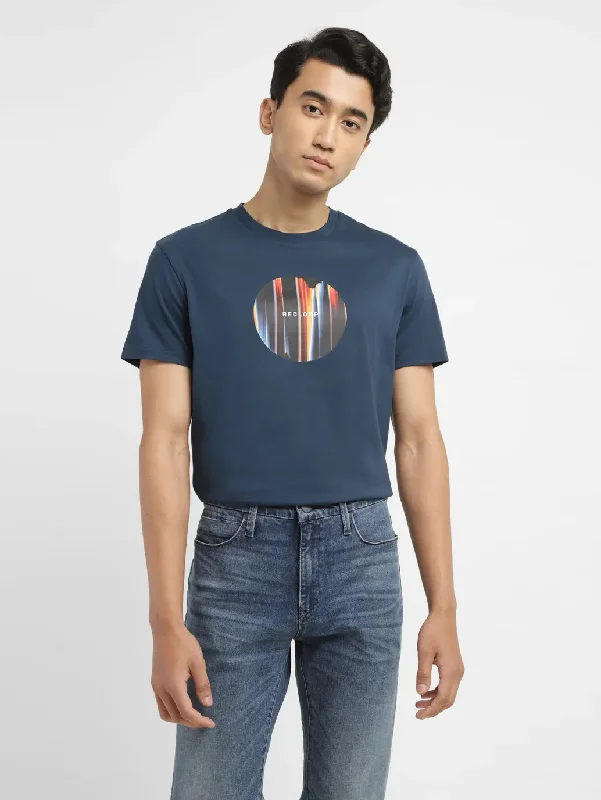 Men's Shirts with Wrinkle-Resistant FabricMen's Graphic Slim Fit T-shirt