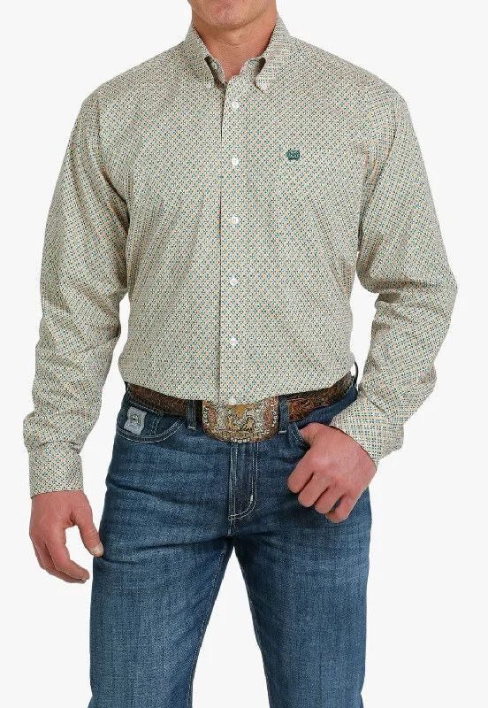 Men's Short-Sleeve Shirts for Warm WeatherCinch Mens Plaid Long Sleeve Shirt