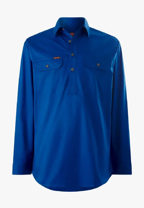 Men's Crew Neck T-Shirts for Everyday WearMustang Mens Closed Front Shirt