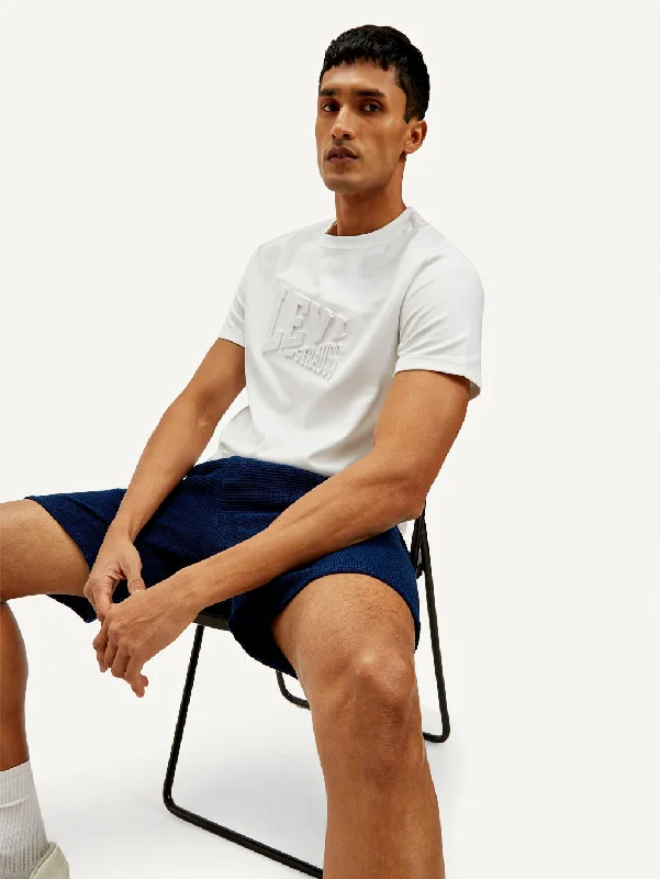 Men's Shirts for Beach OutingsMen's Typography Crew Neck T-shirt