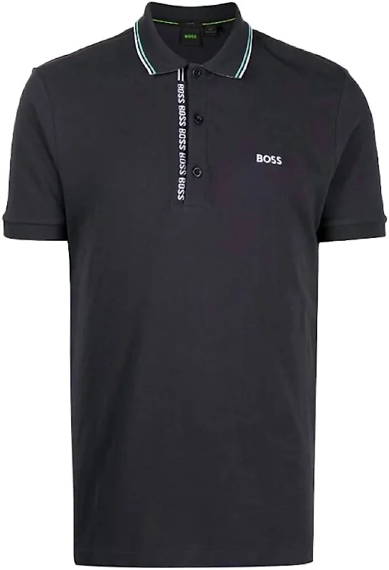 Men's Shirts with Moisture-Wicking FabricMens Paule Short Sleeve Pique Cotton Polo Shirt In Navy Men's Shirts with Moisture-Wicking FabricMens Paule Short Sleeve Pique Cotton Polo Shirt In Navy