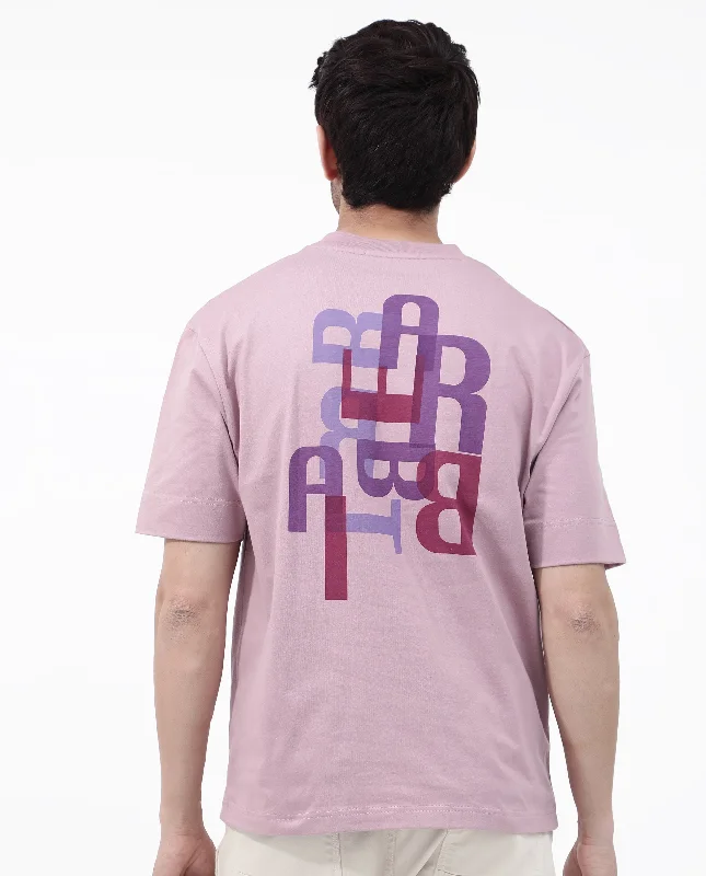 Men's Shirts for FishingRare Rabbit Articale Mens Roan Dusky Pink Cotton Polyester Fabric Short Sleeve Crew Neck Oversized Fit Graphic Printed T-Shirt Men's Shirts for FishingRare Rabbit Articale Mens Roan Dusky Pink Cotton Polyester Fabric Short Sleeve Crew Neck Oversized Fit Graphic Printed T-Shirt