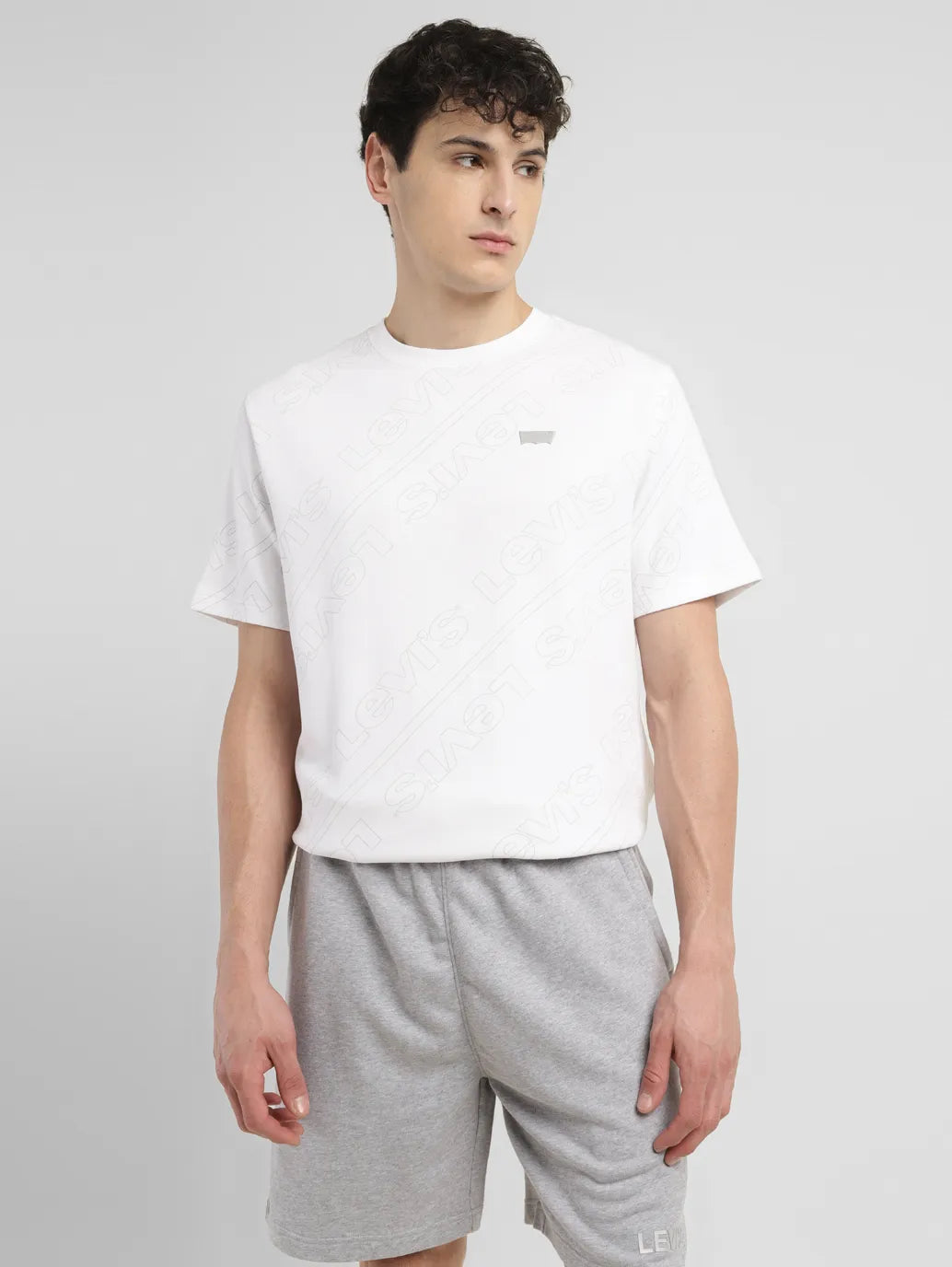 Men's Shirts for FishingMen's Brand Logo Crew Neck T-shirt