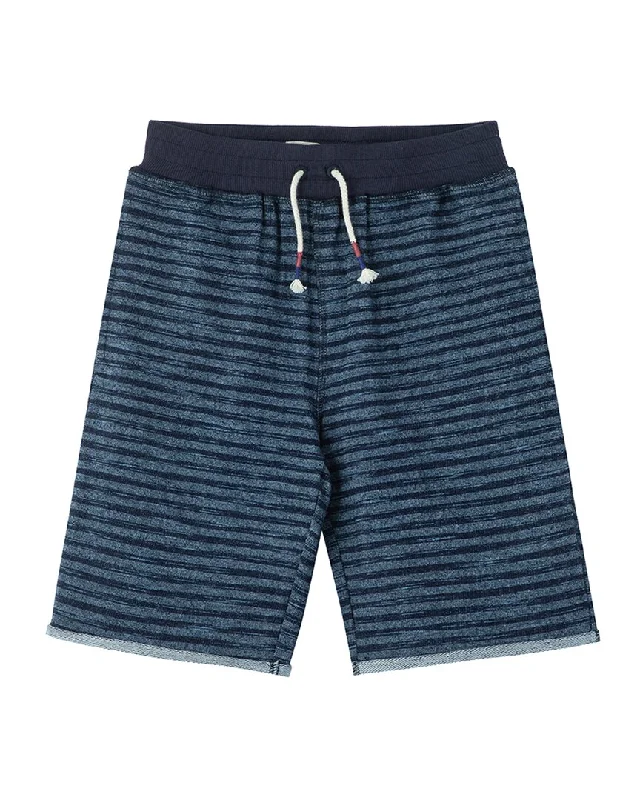 Affordable Men's Casual ShortsPeek Kids Indigo Stripe Knit Short