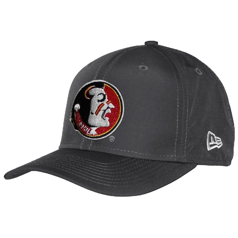 Girls' Beanie HatsNew Era Vault Seminole Logo 970SS Adjustable Cap - Graphite
