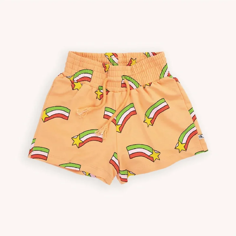 Everyday Essential Men's Casual and Loungewear ShortsGirl's Sweat Shorts In Peach