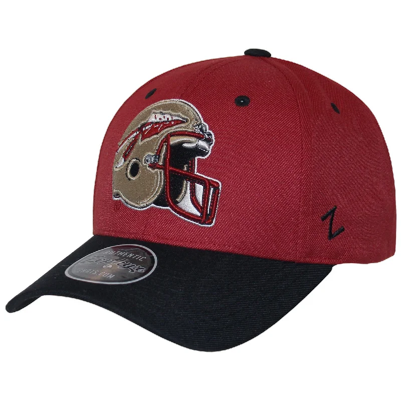 Colorful Straw HatsZephyr Vault Florida State Helmet Adjustable Cap - Cardinal/Black Colorful Straw HatsZephyr Vault Florida State Helmet Adjustable Cap - Cardinal/Black
