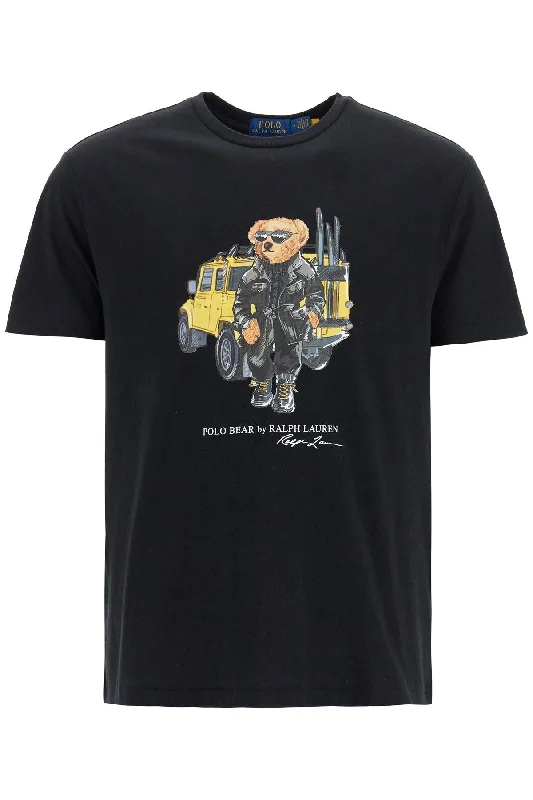 Men's Shirts with Mandarin CollarsPolo Ralph Lauren Men's Classic Fit Polo Bear T-Shirt