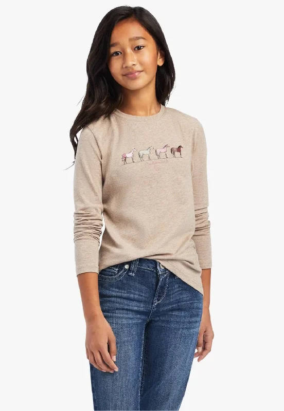 Men's Machine-Washable Shirts for ConvenienceAriat Girls Different Colour Long Sleeve Shirt Men's Machine-Washable Shirts for ConvenienceAriat Girls Different Colour Long Sleeve Shirt