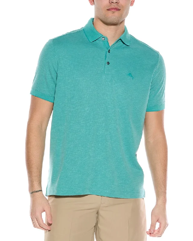 Men's Shirts with Hidden PocketsTommy Bahama Via Verde Polo Shirt