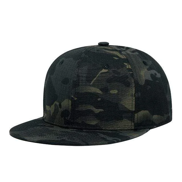 Warm Woolen HatsMen's Hip Hop Camouflage Color Cap
