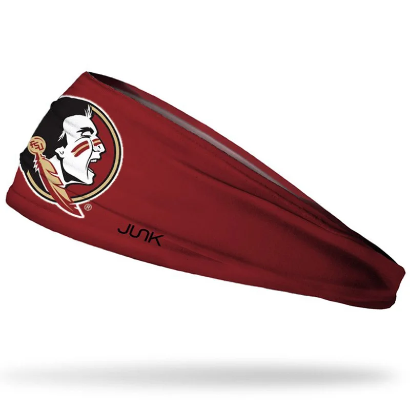 Youth Snapback HatsJunk Brands Seminoles Headband - Garnet