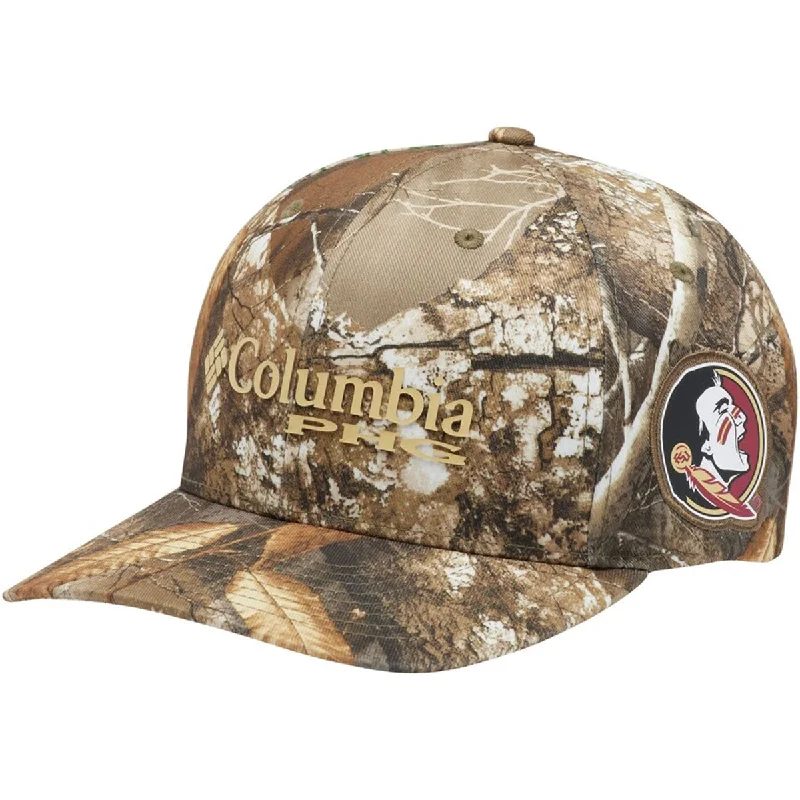 Customized Trucker HatsColumbia Seminole Logo PHG Camo Cap - Camo