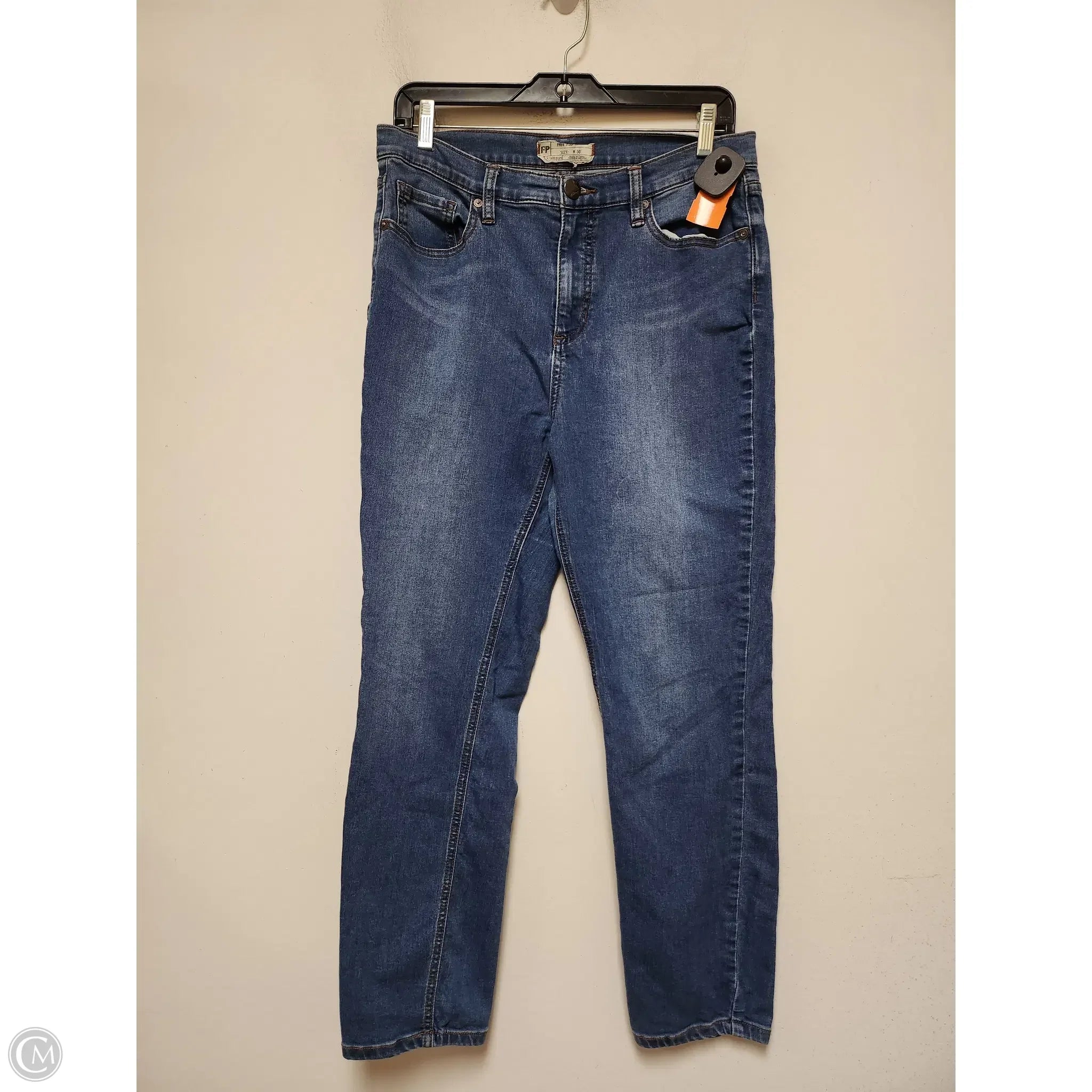 Wash and Wear Men's JeansJeans Straight By Free People In Blue Denim, Size: 8