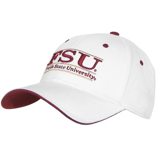 Relaxed Beanie HatsThe Game Men's Adjustable FSU Florida State University Bar Cap