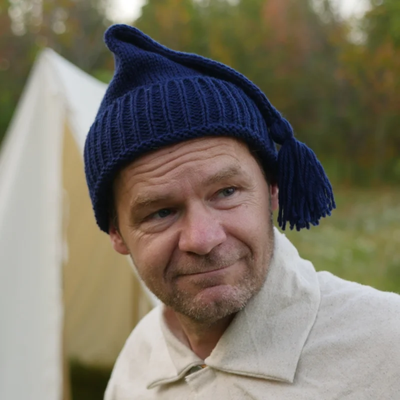 Oversized Bucket HatsMachine-Knit Voyageur's Cap