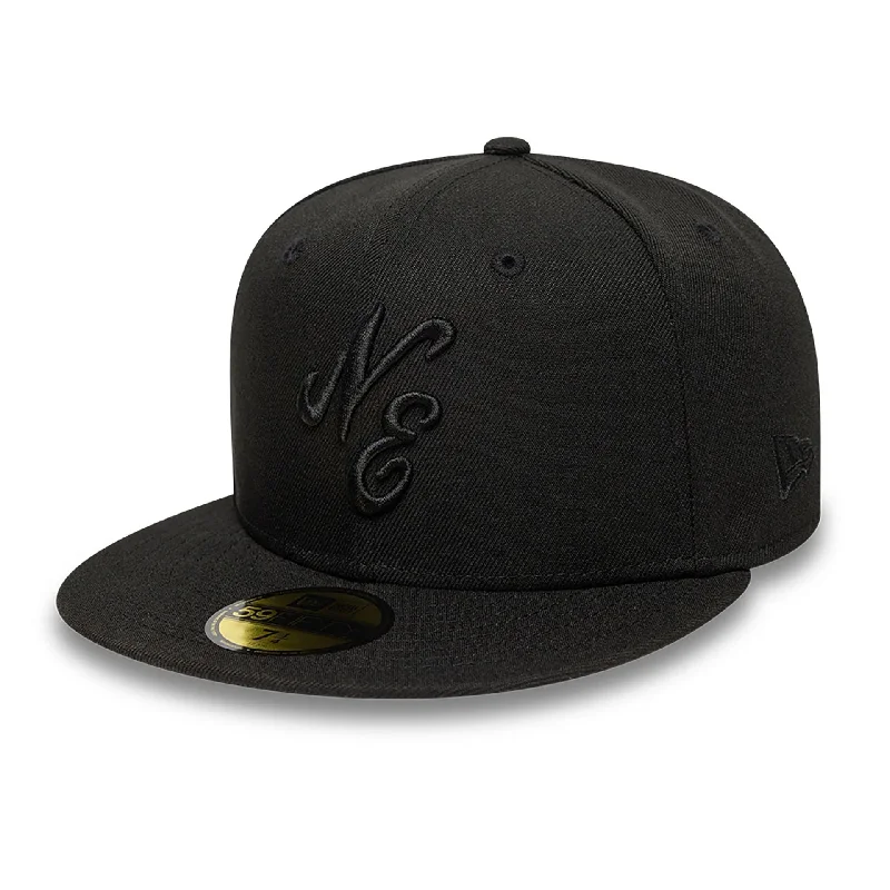 Rainproof Fishing HatsNew Era Satin Lined Black 59FIFTY Fitted Cap