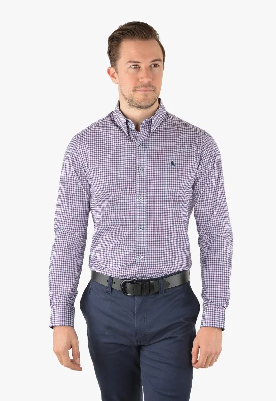 Men's Dressy Button-Down Shirts for Formal OccasionsThomas Cook Mens Burton Check Tailored Long Sleeve Shirt Men's Dressy Button-Down Shirts for Formal OccasionsThomas Cook Mens Burton Check Tailored Long Sleeve Shirt