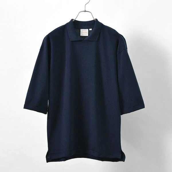 Men's Shirts with Abstract DesignsROCOCO / Pique polo collar T-shirt