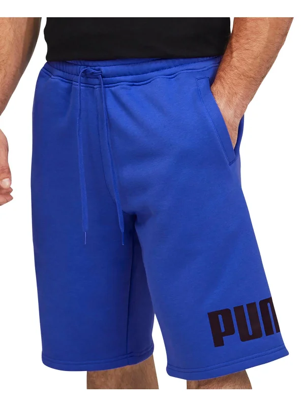 Warm-Weather Men's Linen and Cotton Casual ShortsMens Fleece Casual Shorts