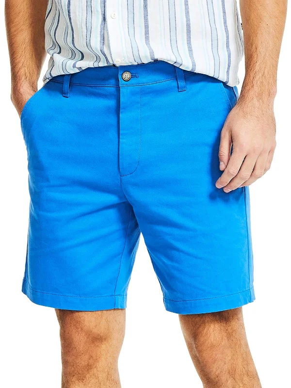 Fashionable Men's Patterned ShortsMens Twill Classic Casual Shorts