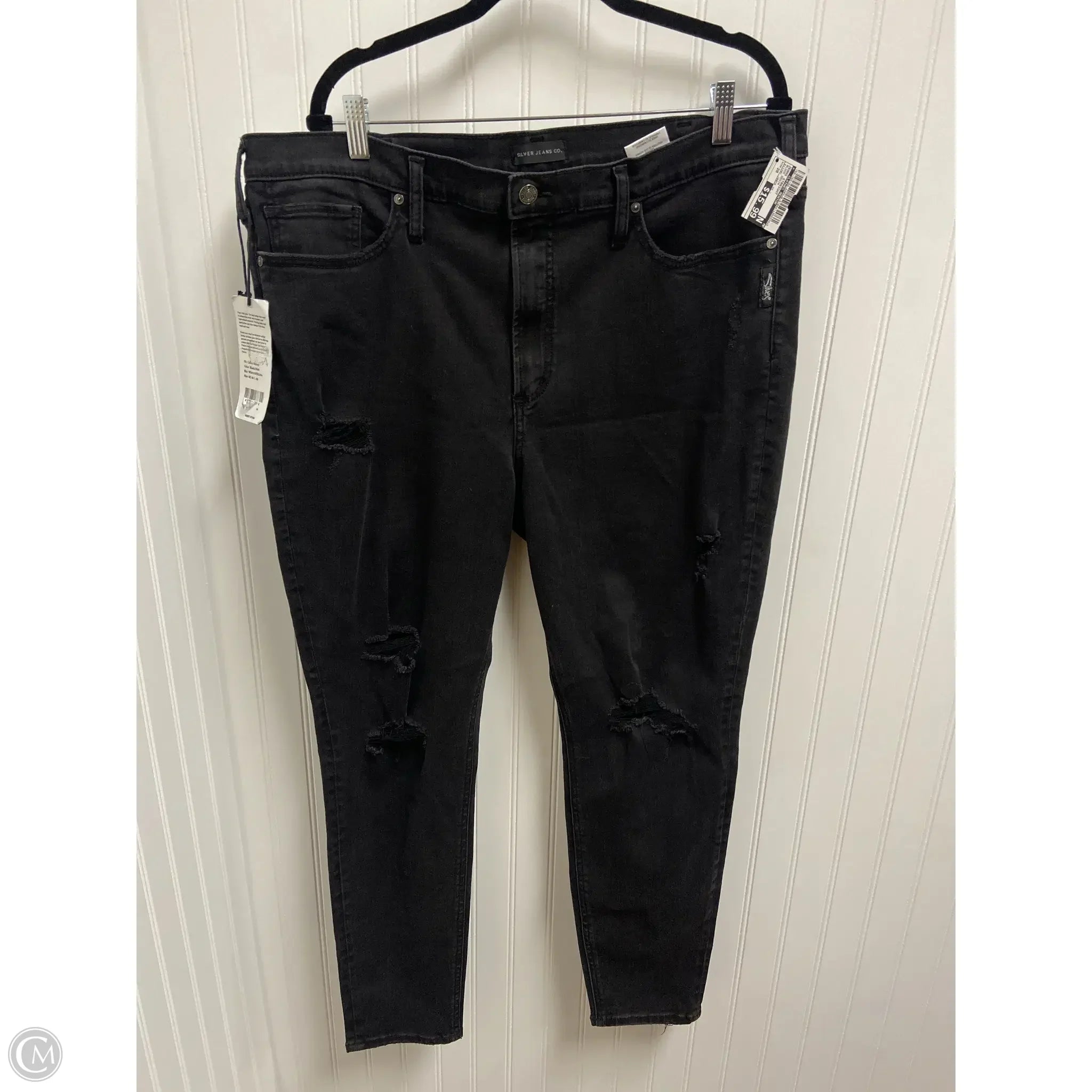 Best Selling Men's Jeans BrandsJeans Straight By Clothes Mentor In Black Denim, Size: 20