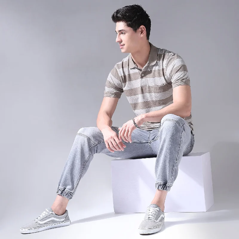 Men's Sleeveless TopsMadison Polo™ - Comfort Blend - Regular Fit Striped Polo T-Shirt Men's Sleeveless TopsMadison Polo™ - Comfort Blend - Regular Fit Striped Polo T-Shirt