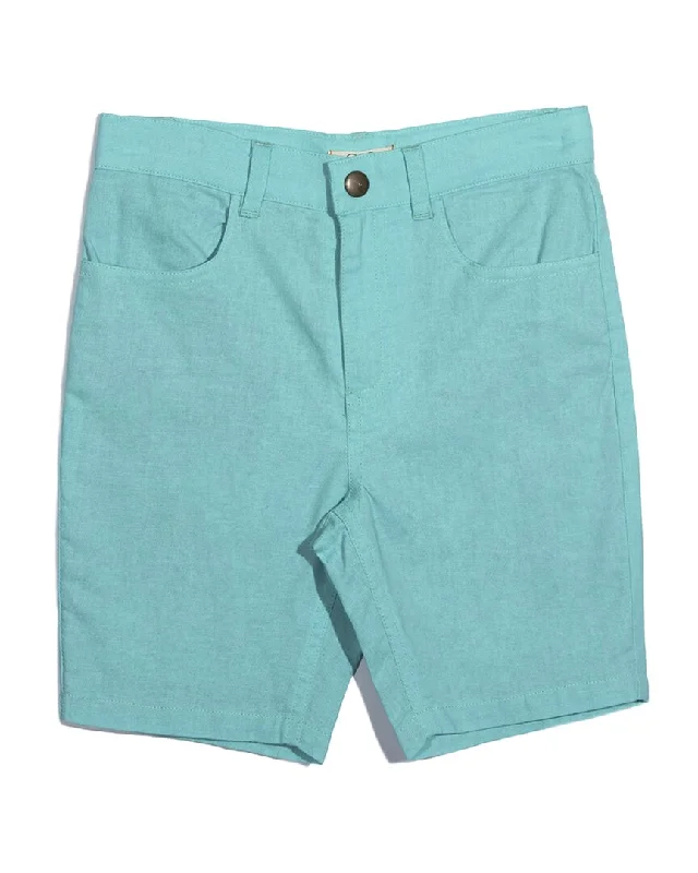 Modern and Trendy Men's Fashion ShortsEgg Aiden Linen-Blend Boy Short