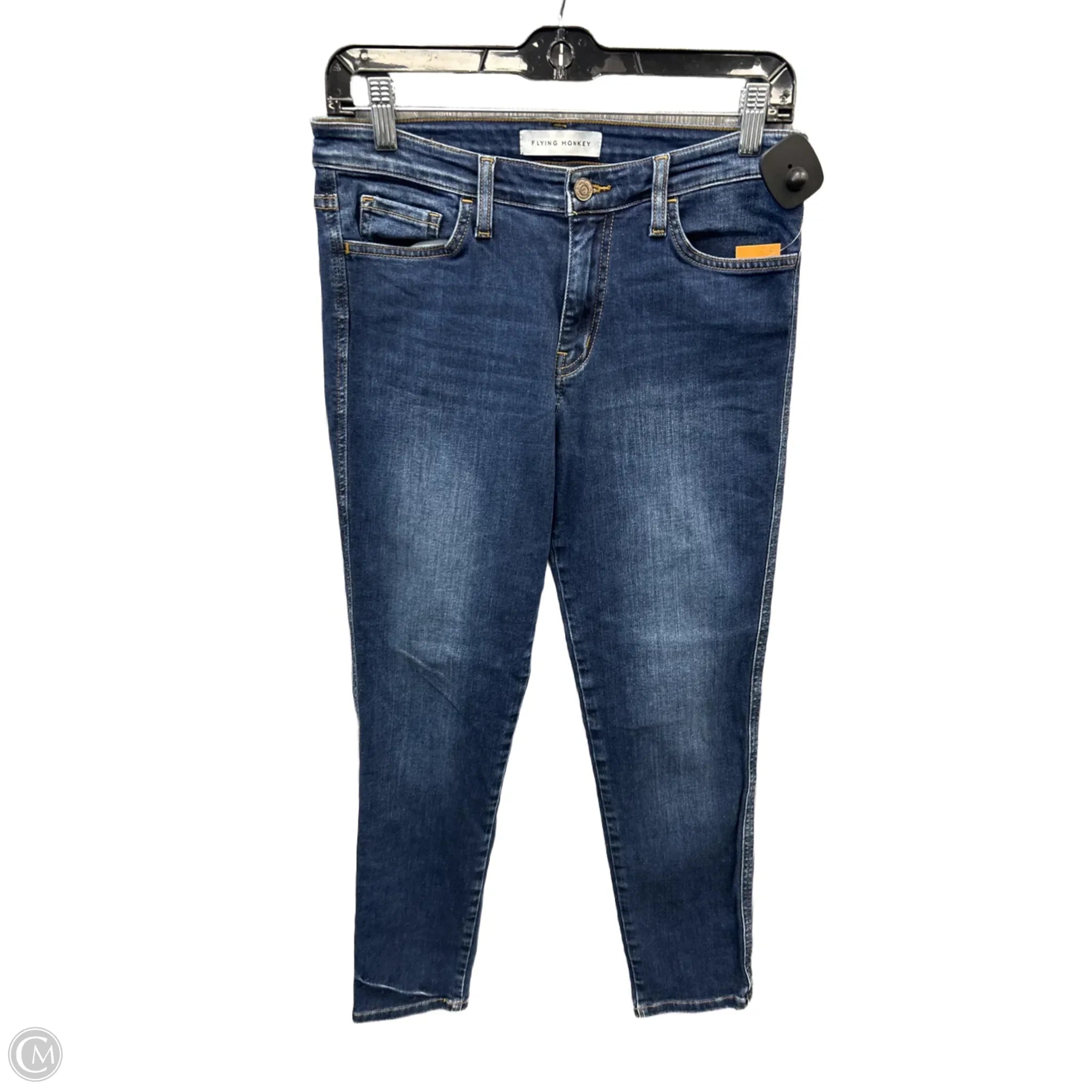 Everyday Casual Men's JeansJeans Skinny By Flying Monkey In Blue Denim, Size: 8