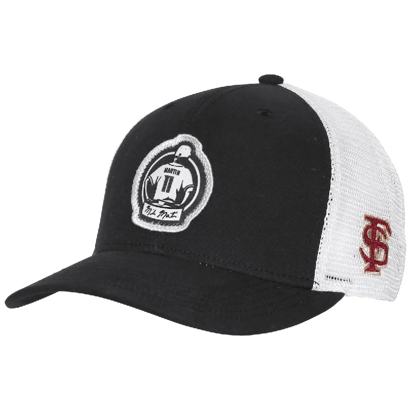 All-Weather Fishing HatsLegacy Mike Martin Logo Adjustable Mid-Profile Trucker Cap - Black/White All-Weather Fishing HatsLegacy Mike Martin Logo Adjustable Mid-Profile Trucker Cap - Black/White
