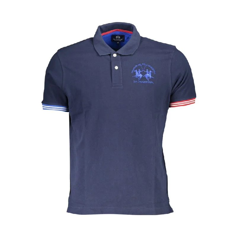 Men's Shirts with Pin CollarsLa Martina  Cotton Polo Men's Shirt
