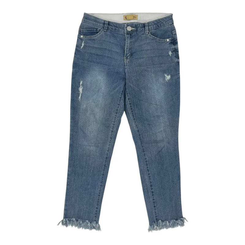 Hipster Men's JeansJeans Cropped By Democracy In Blue Denim, Size:10