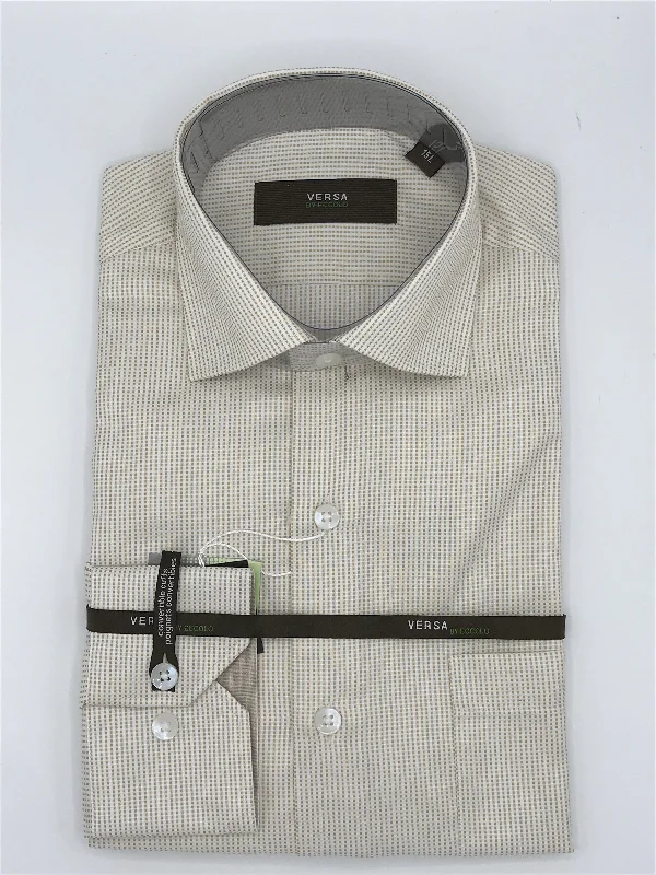 Men's Slim-Fit Shirts for a Flattering ShapeVersa by Eccolo Dress Shirt-ES8BC-L-11