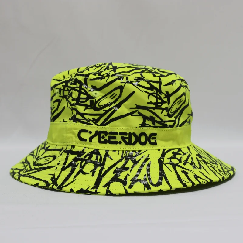 Black Cowboy HatsRAVELUTION BUCKET HAT UV YELLOW