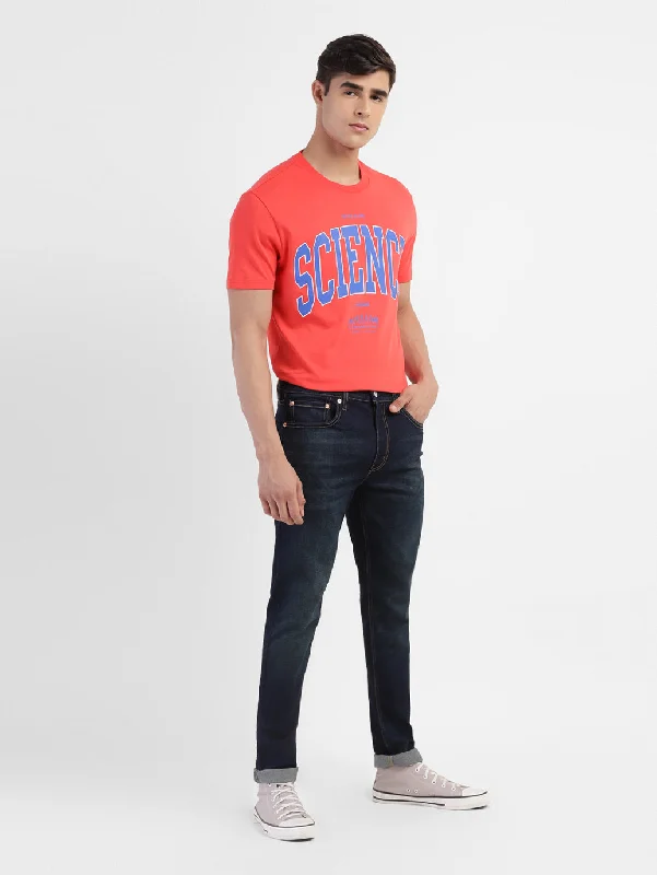 Men's Shirts with Floral PrintsMen's Typographic Crew Neck T-shirt