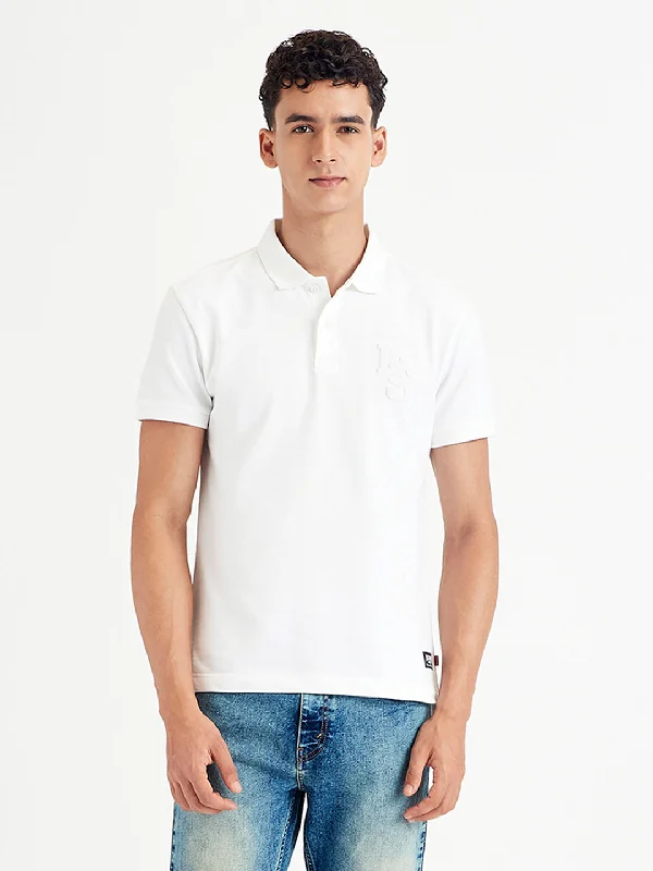 Men's Shirts with Velcro ClosuresMen's Solid Slim Fit T-shirt