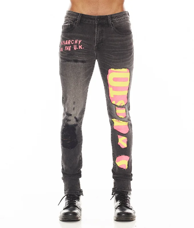 Men's Jeans Made in USAPunk Super Skinny "Sex Pistols"