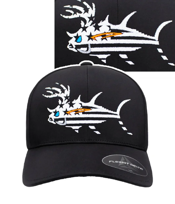 Big Size Fedora Hats"Buck-Eye Faded Glory" Performance Flexfit Hat