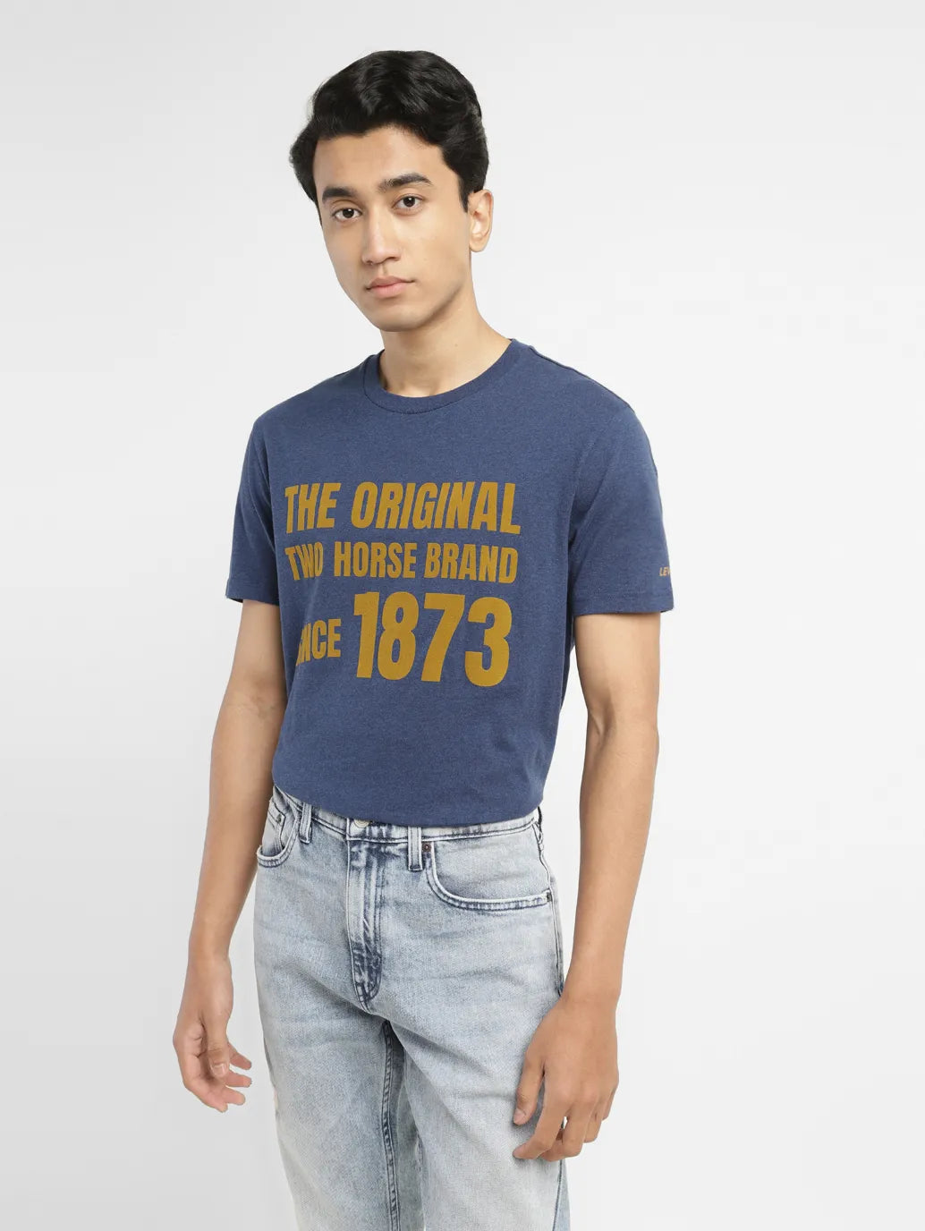 Men's Shirts with French CuffsMen's Typographic Print Slim Fit T-shirt