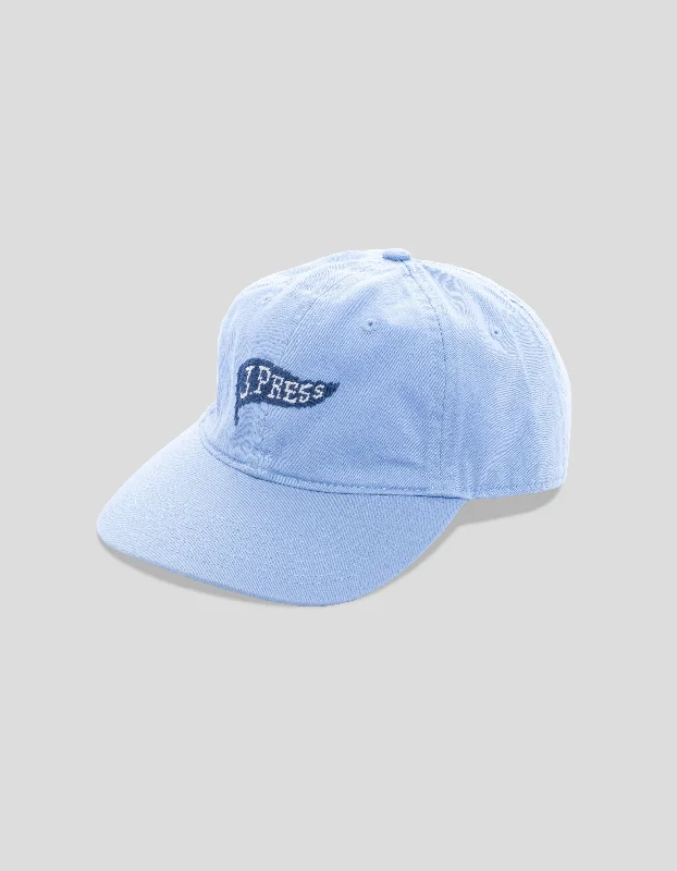 Affordable Winter HatsJ.PRESS PENNANT NEEDLEPOINT HAT - LIGHT BLUE