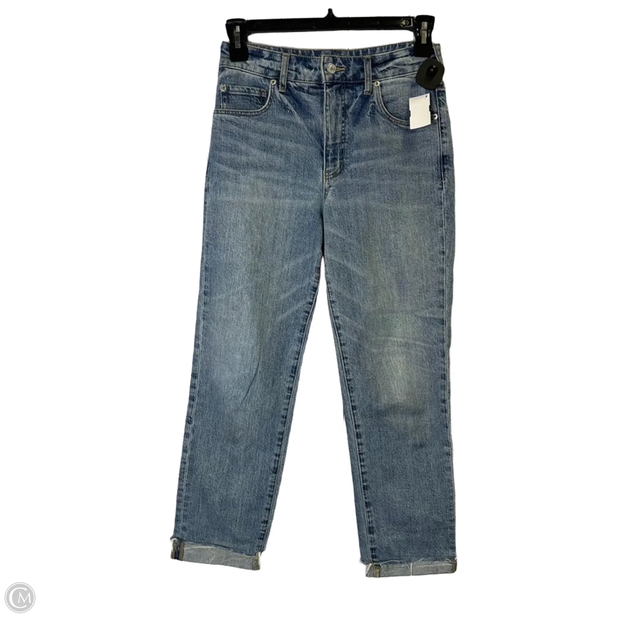 Men's Jeans with Fashionable RipsJeans Straight By Pilcro In Blue Denim, Size: 4