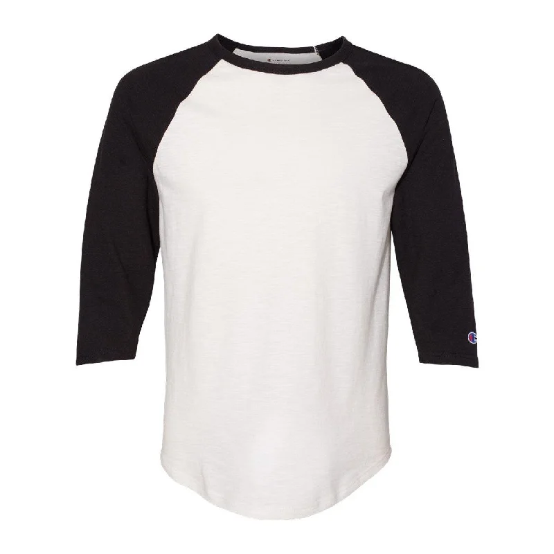 Men's Three-Quarter Sleeved TopsChampion Premium Fashion Raglan Three-Quarter Sleeve Baseball T-Shirt Men's Three-Quarter Sleeved TopsChampion Premium Fashion Raglan Three-Quarter Sleeve Baseball T-Shirt