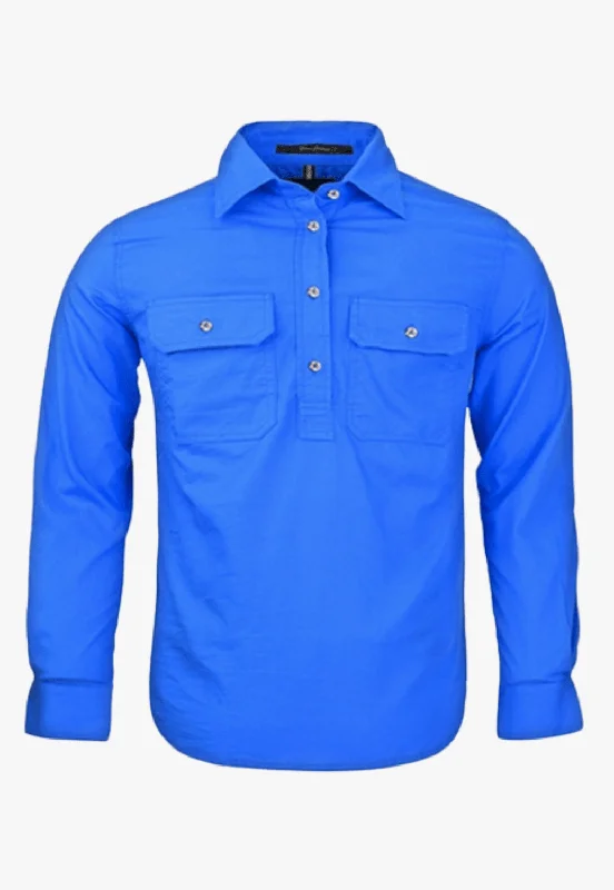 Durable Men's Work ShirtsPilbara Kids Closed Front Work Shirt RM400CF