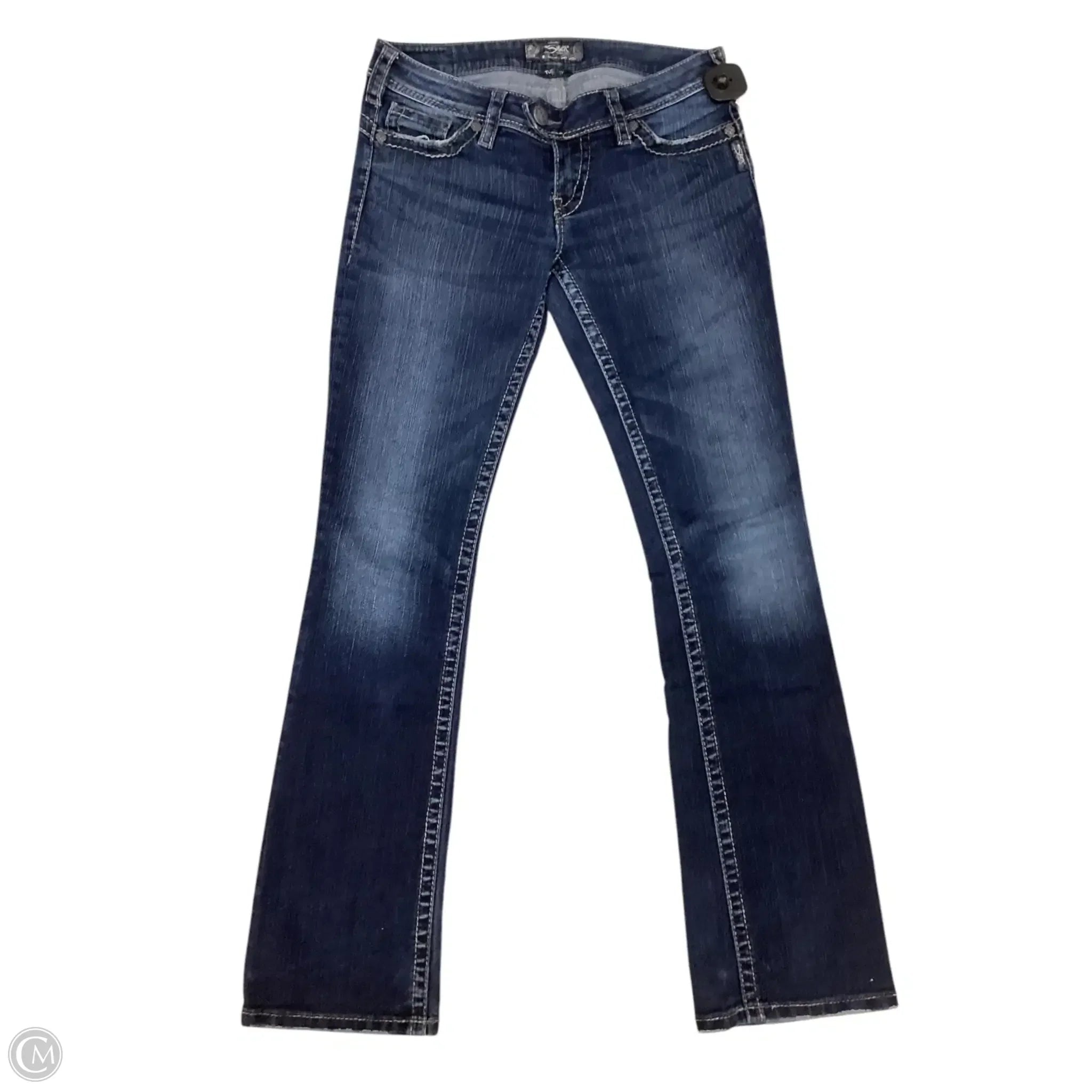 Men's Skinny JeansJeans Boot Cut By Silver In Blue Denim, Size: 6