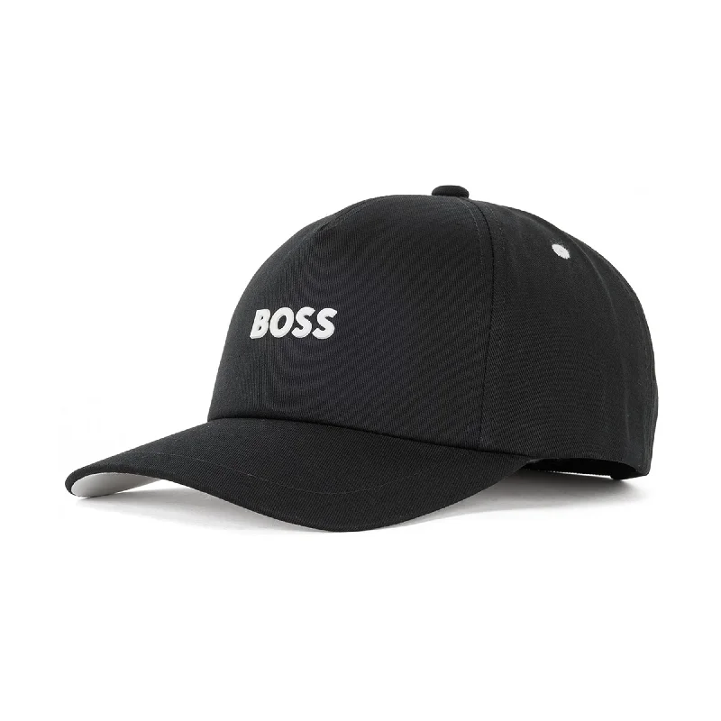 Warm Winter BeaniesBoss Fresco 3  Embossed Cap - Black