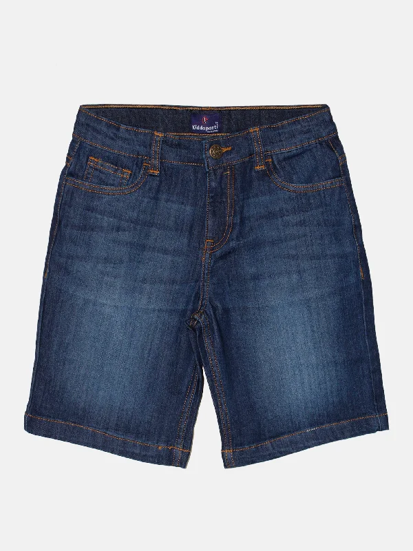 Men's Durable Cargo Shorts for WorkBoys Knee length Denim Shorts